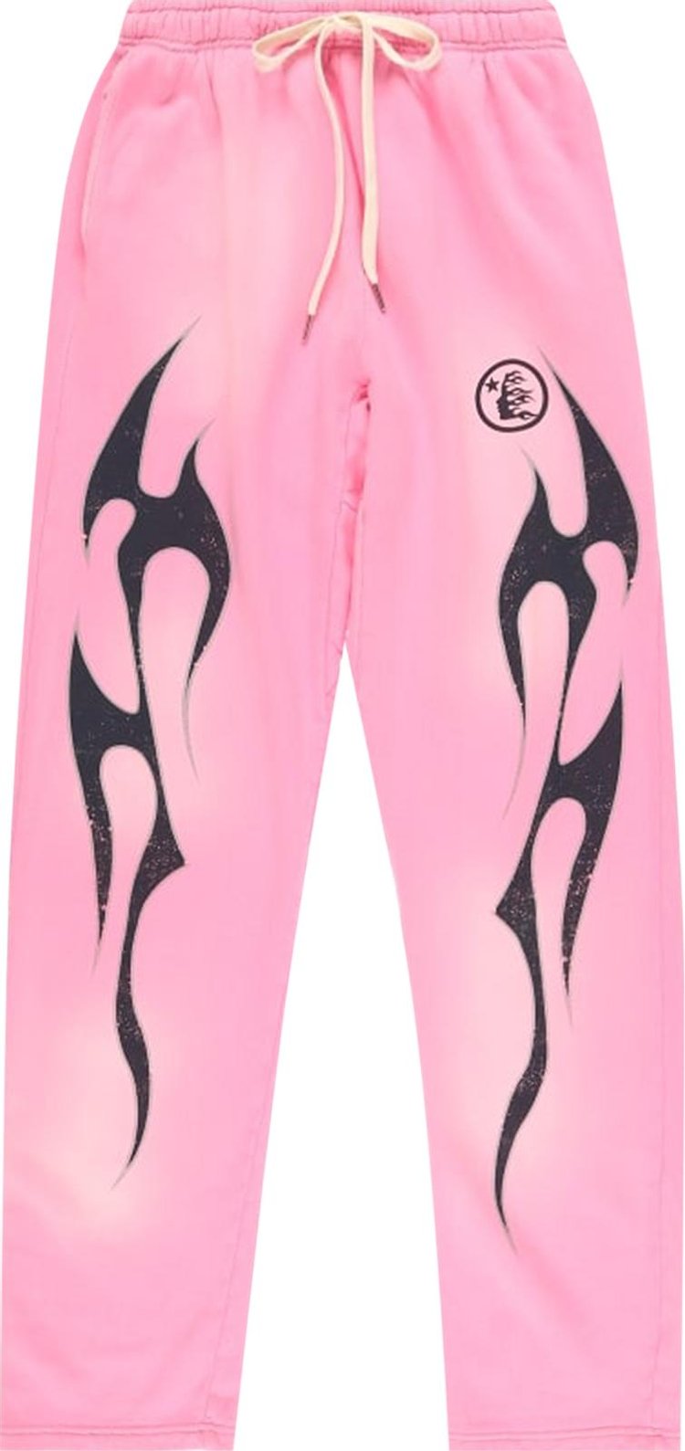 Спортивные брюки Hellstar Flame 'Pink/Black', розовый