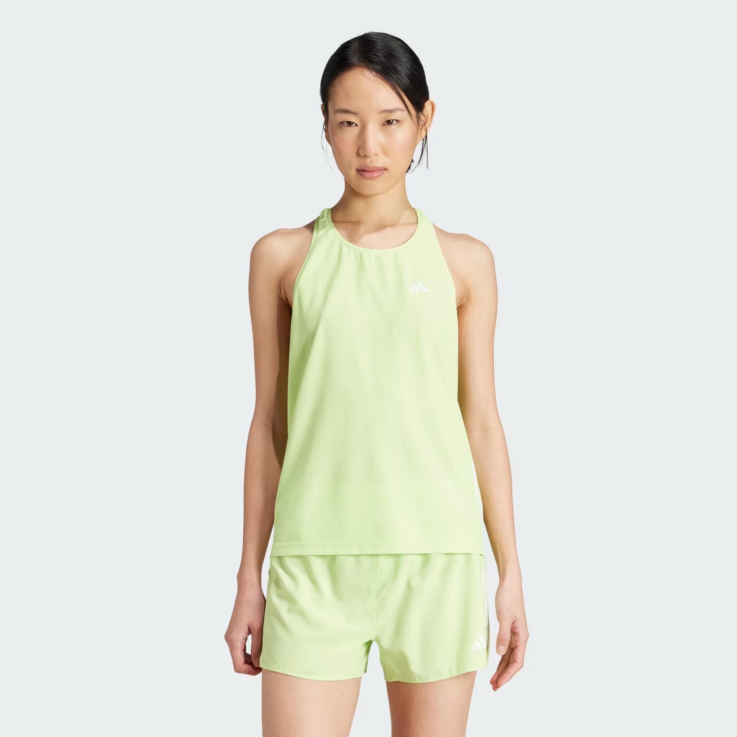 

Майка The Run Adidas, цвет Pulse Lime