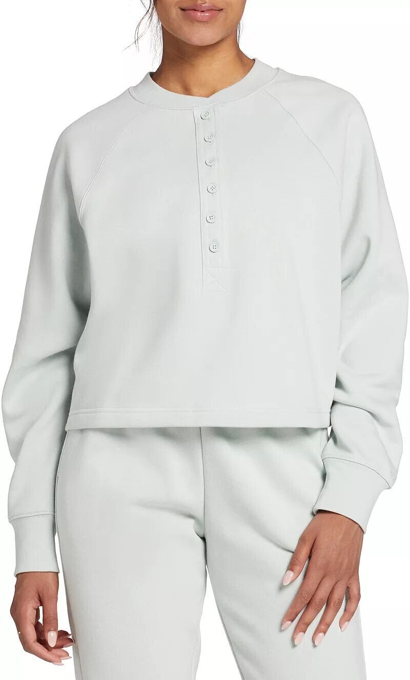 

Женский флисовый свитшот Meet & Greet Henley Dsg