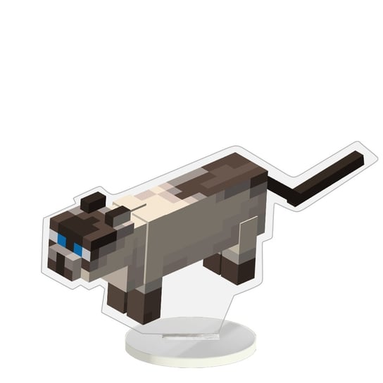 Коллекционная фигурка Minecraft Kitty 9,5 см Plexido фигурка mattel minecraft mини фигурки сюрпризы ископаемые gvl37