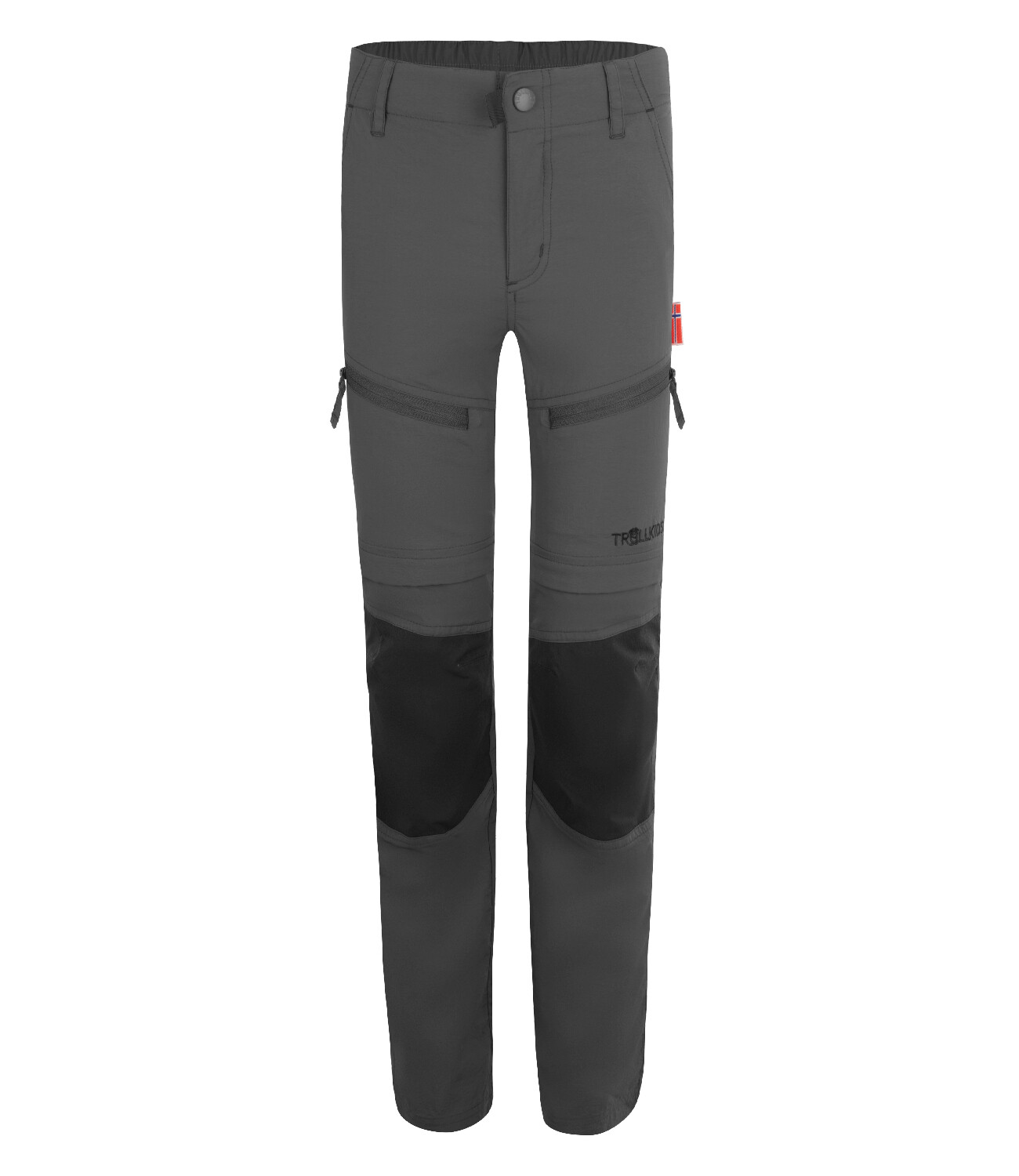 

Спортивные шорты Trollkids Trekking Hose Zip Off Nordfjord, антрацит