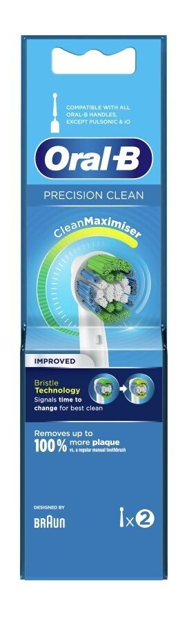 

Oral-B Precision Clean электрические зубные щетки, 2 шт.