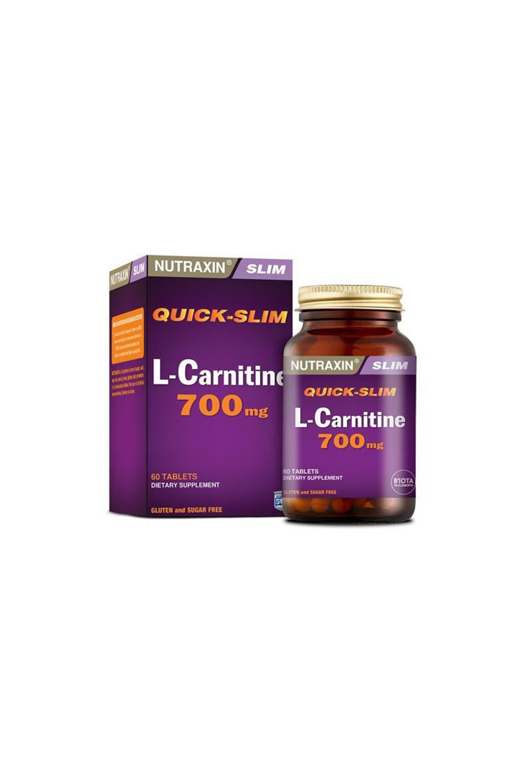 

Nutraxin L-карнитин 60 капсул
