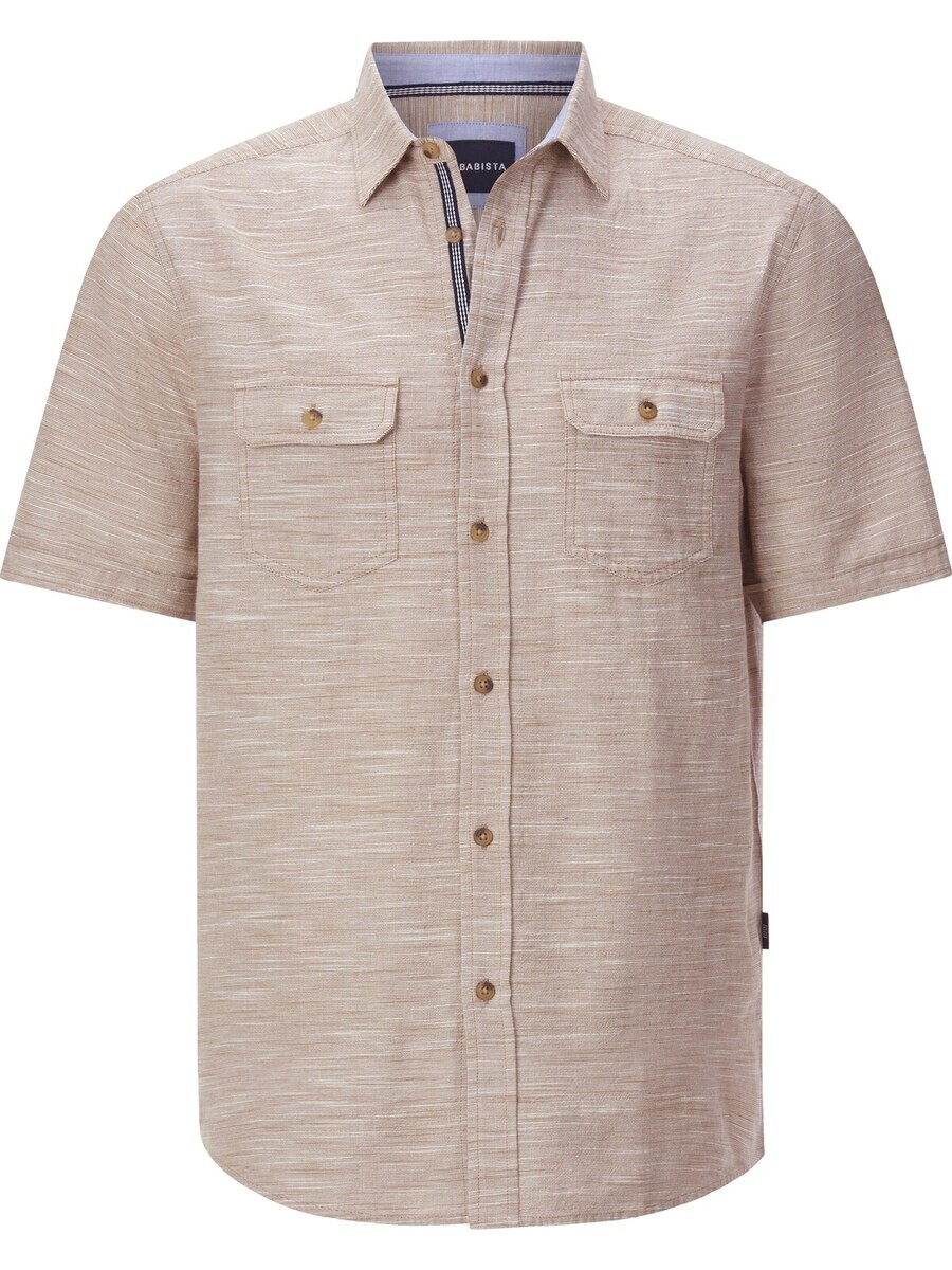 

Рубашка BABISTA Regular fit Button Up, бежевый