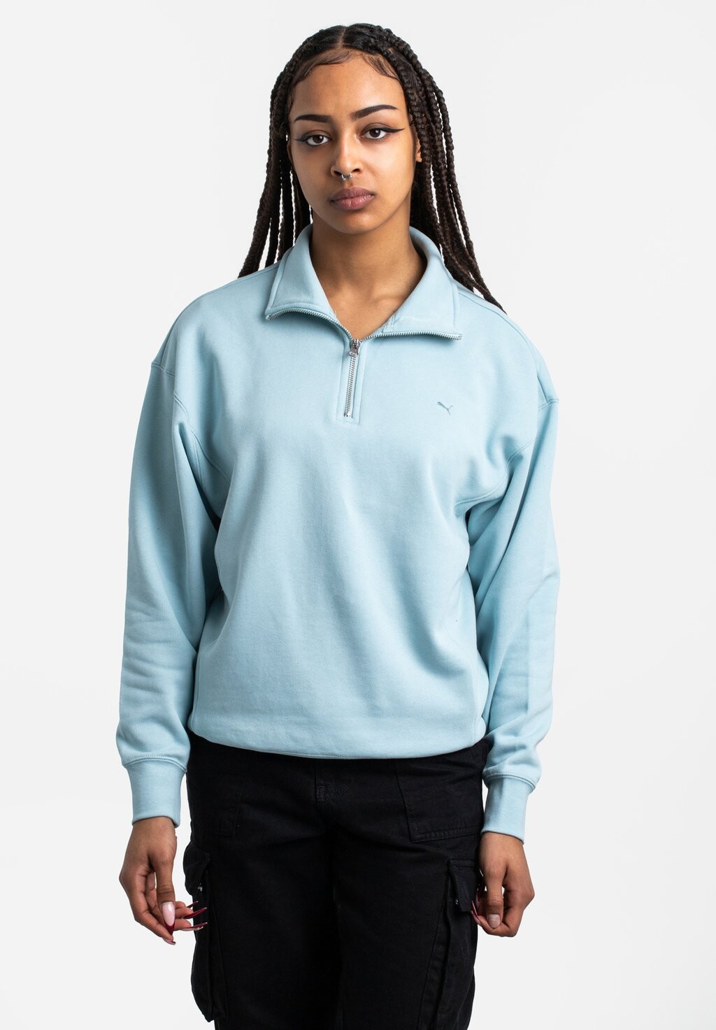 

Толстовка YONA HALF-ZIP Puma, цвет blue