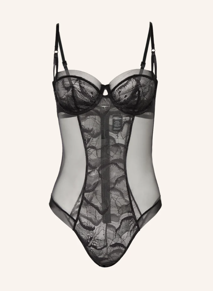 

Боди на косточках ck black Calvin Klein, черный