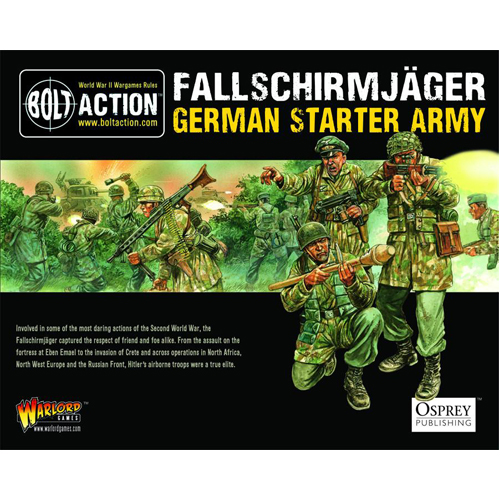 Фигурки Fallschirmjager Starter Army Warlord Games