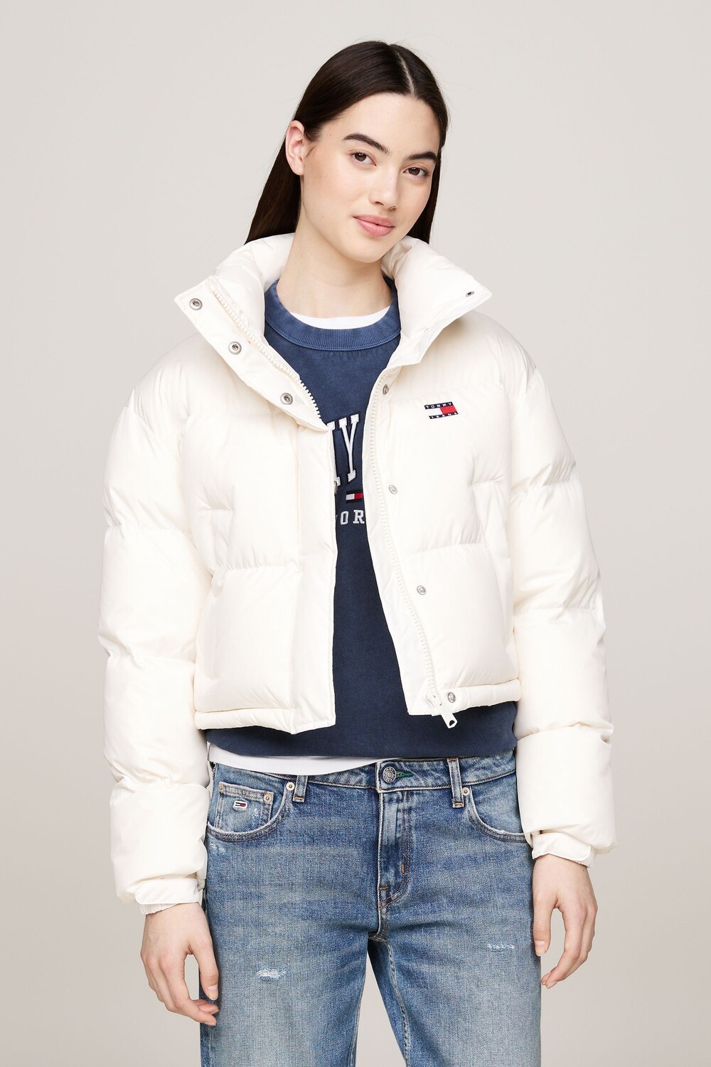 

Задний флаг Аляска куртка Tommy Jeans, белый