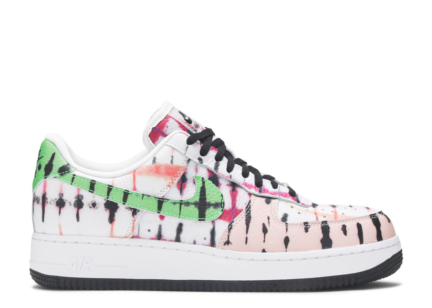 

Кроссовки Nike Wmns Air Force 1 'Black Tie Dye', белый