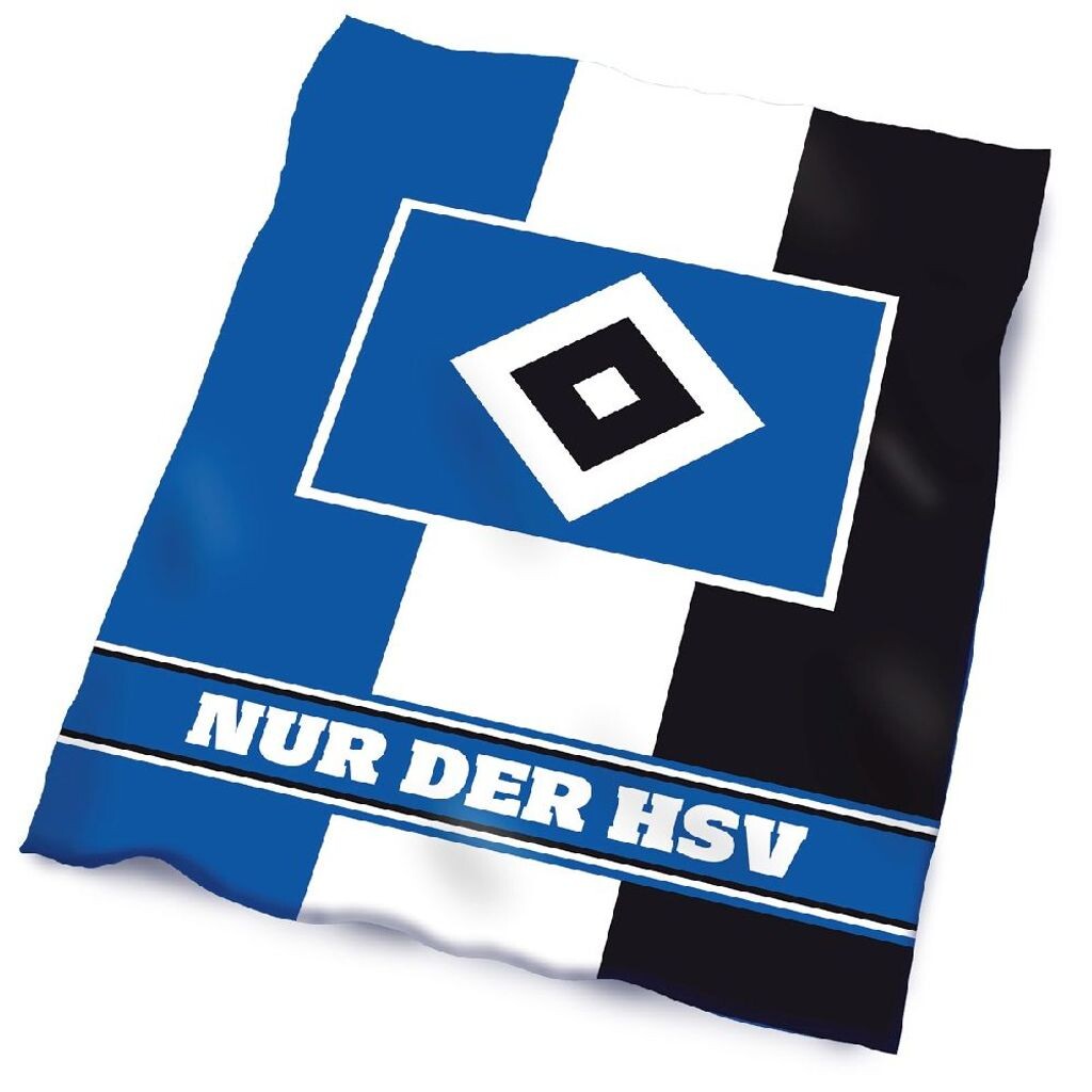 

Флисовое одеяло HAMBURGER SV HSV в полоску 150х200см СИНИЙ СИНИЙ -