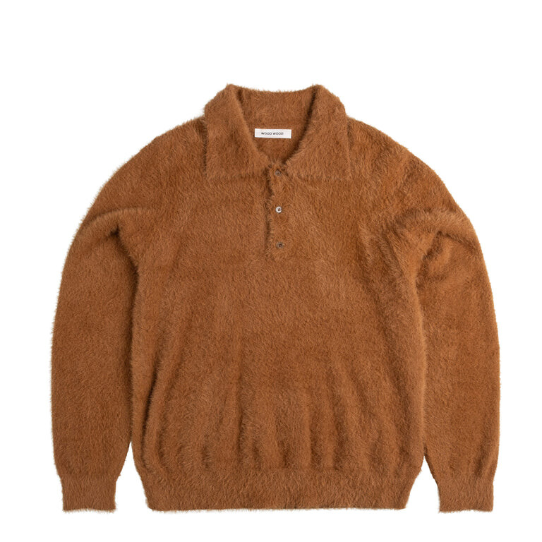 

Свитер Sebastian Knit Jumper Wood Wood, коричневый
