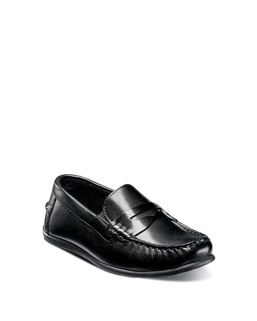 

Кожаные лоферы без шнуровки Jasper для мальчиков Florsheim Kids, цвет Black