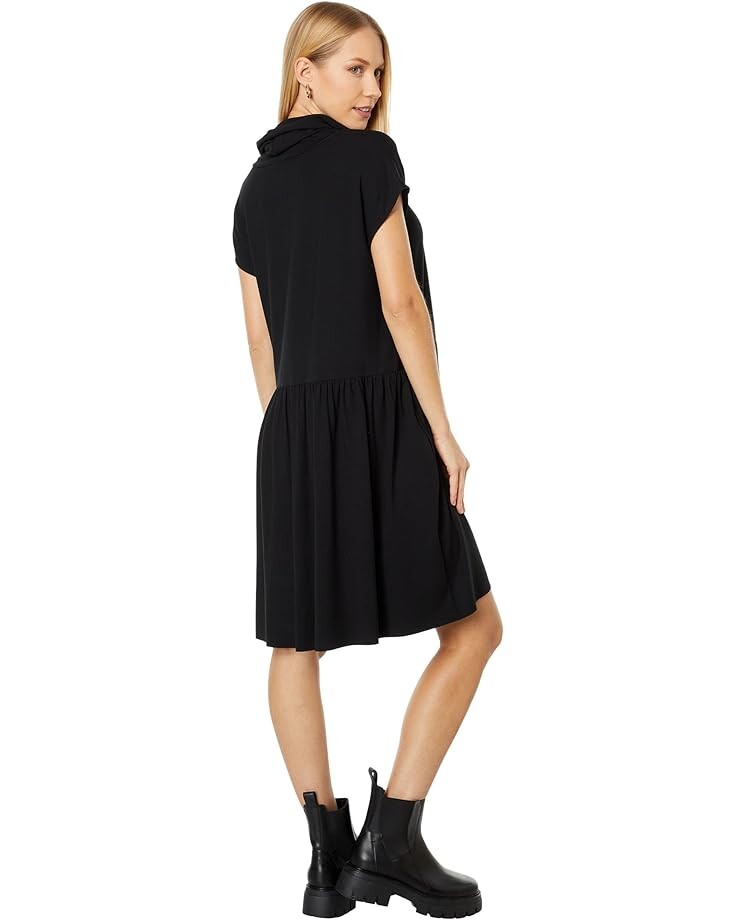 Платье Lilla P Sleeveless Cowl Neck Dress, черный