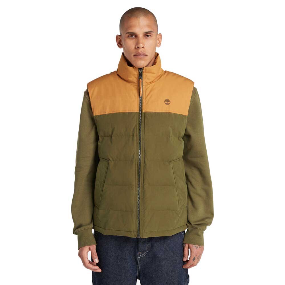 

Жилет Timberland DWR Welch Mountain Puffer, зеленый