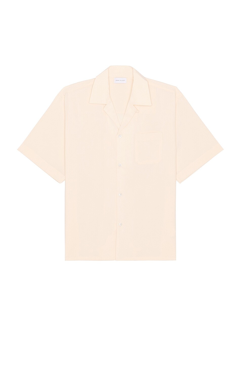 

Рубашка John Elliott Camp Solid, цвет Shell