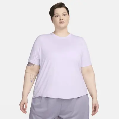 

Футболка Nike One Classic, цвет Lilac Bloom/Black