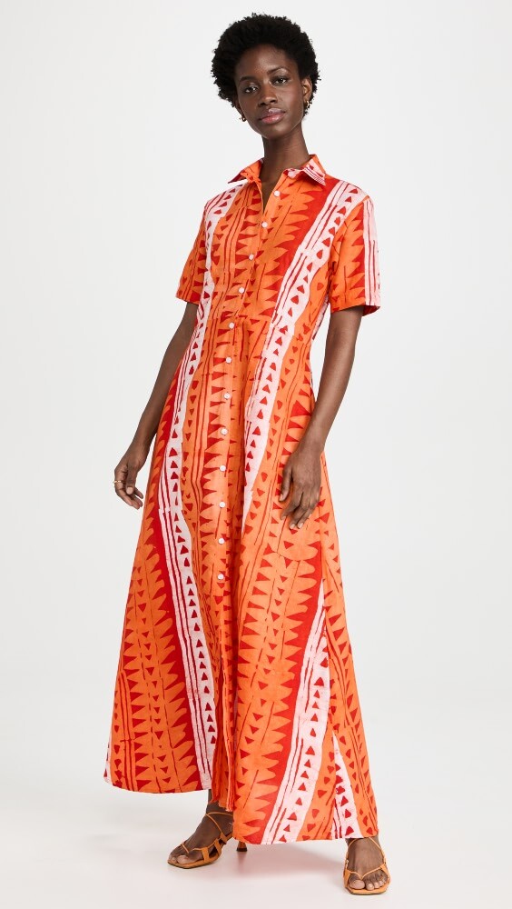 

Платье Studio 189 Orange Masquerade Long Shirt, оранжевый