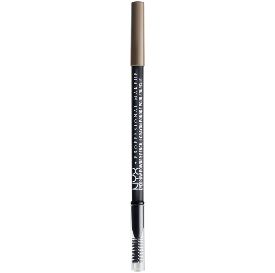Мягкий коричневый карандаш для бровей Nyx Professional Makeup Eyebrow Powder, 1,4 гр eyebrow shaper makeup adjustable eyebrow shapes stencil diy eyebrow template