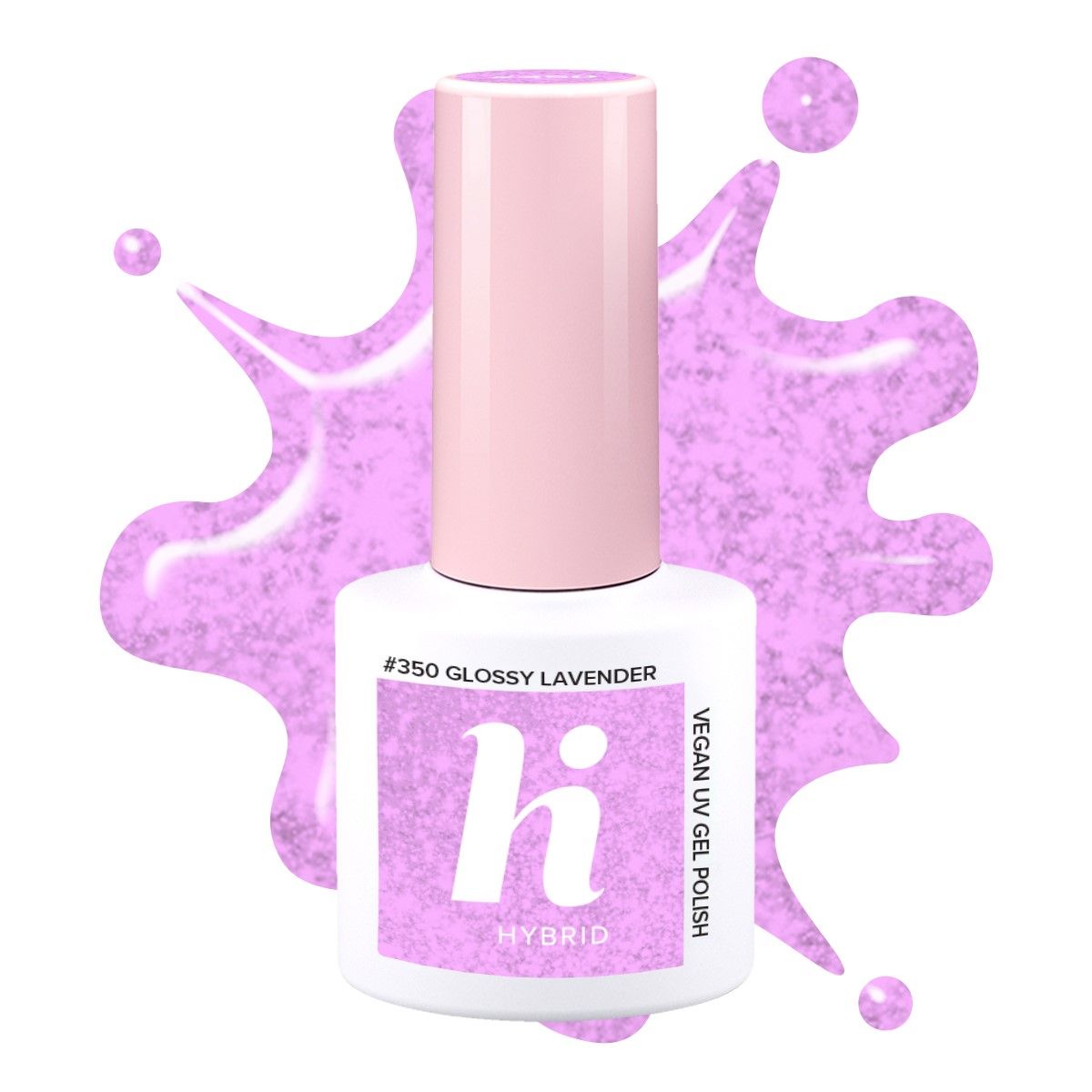 Гибридный лак для ногтей Hi Hybrid, 350 Glossy Lavender