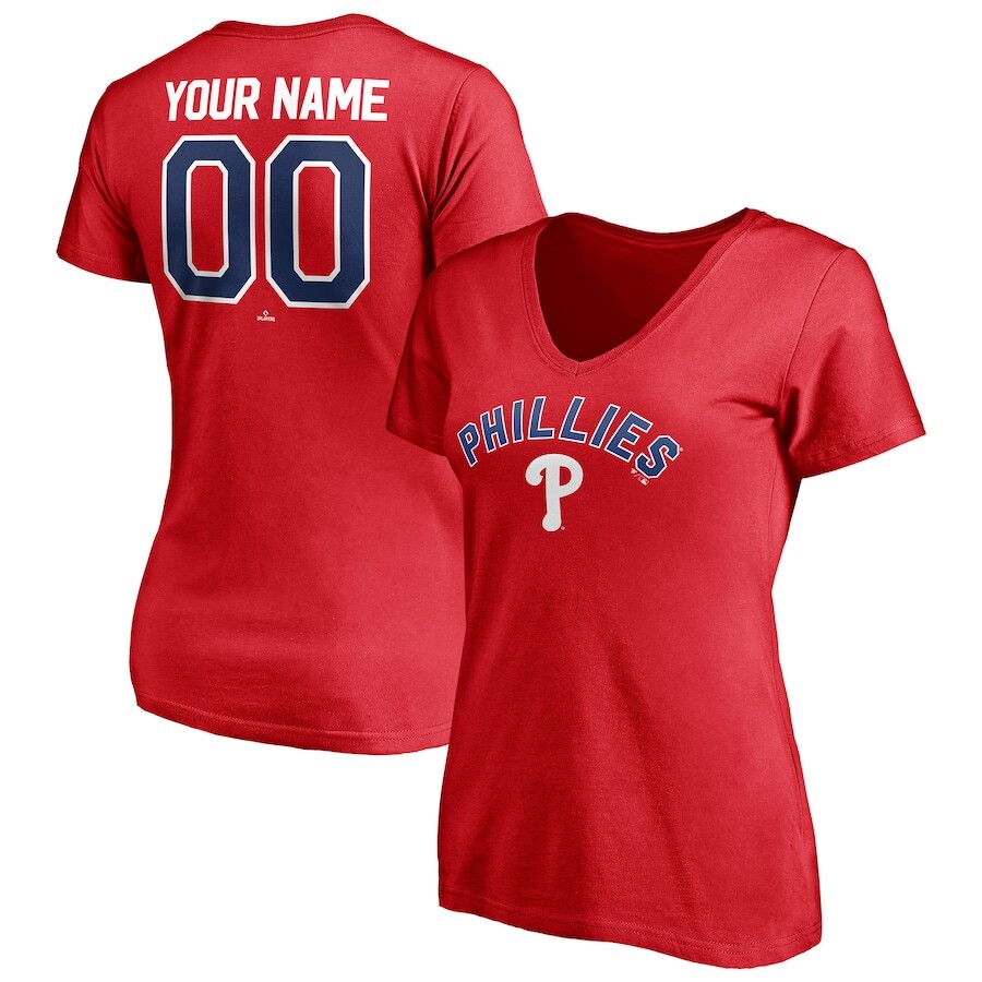 

Футболка с коротким рукавом Fanatics Branded Philadelphia Phillies, красный