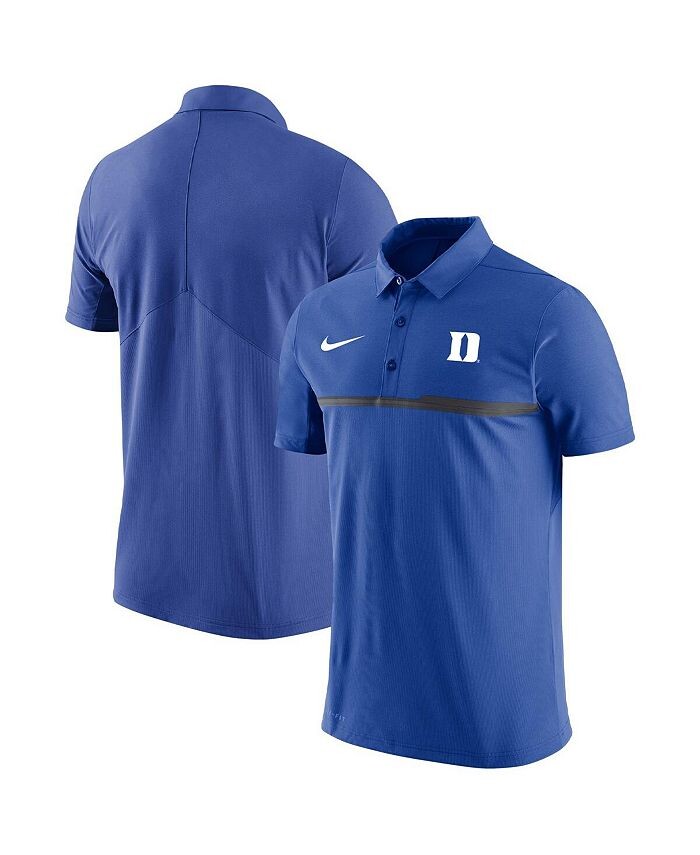 

Мужская рубашка-поло Royal Duke Blue Devils 2023 Coaches Performance Nike, синий