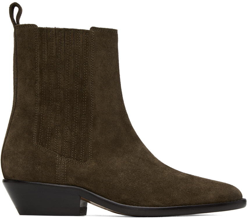 

Бежевые ботинки Делена Isabel Marant