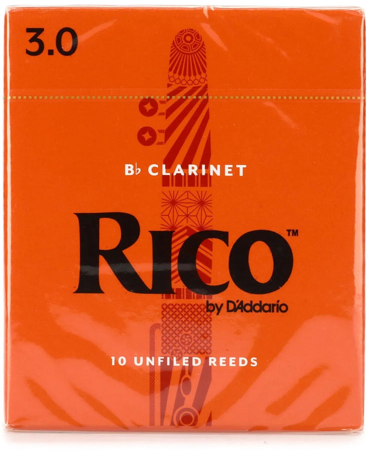 

D'Addario RCA10 Rico Bb Трость для кларнета — 3.0 (10 шт. в упаковке)