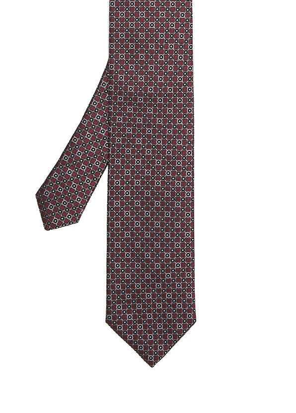 

Разноцветный шелковый галстук Canali