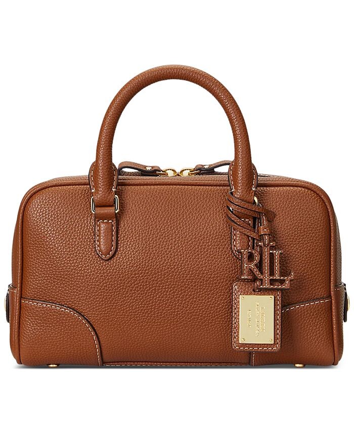 

Маленькая сумка Emerie из шагреневой кожи Lauren Ralph Lauren, коричневый