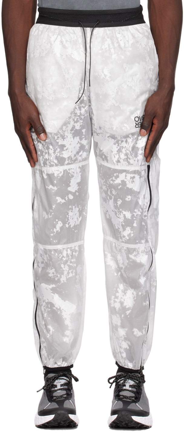 цена Белые спортивные брюки со вставками OVER OVER