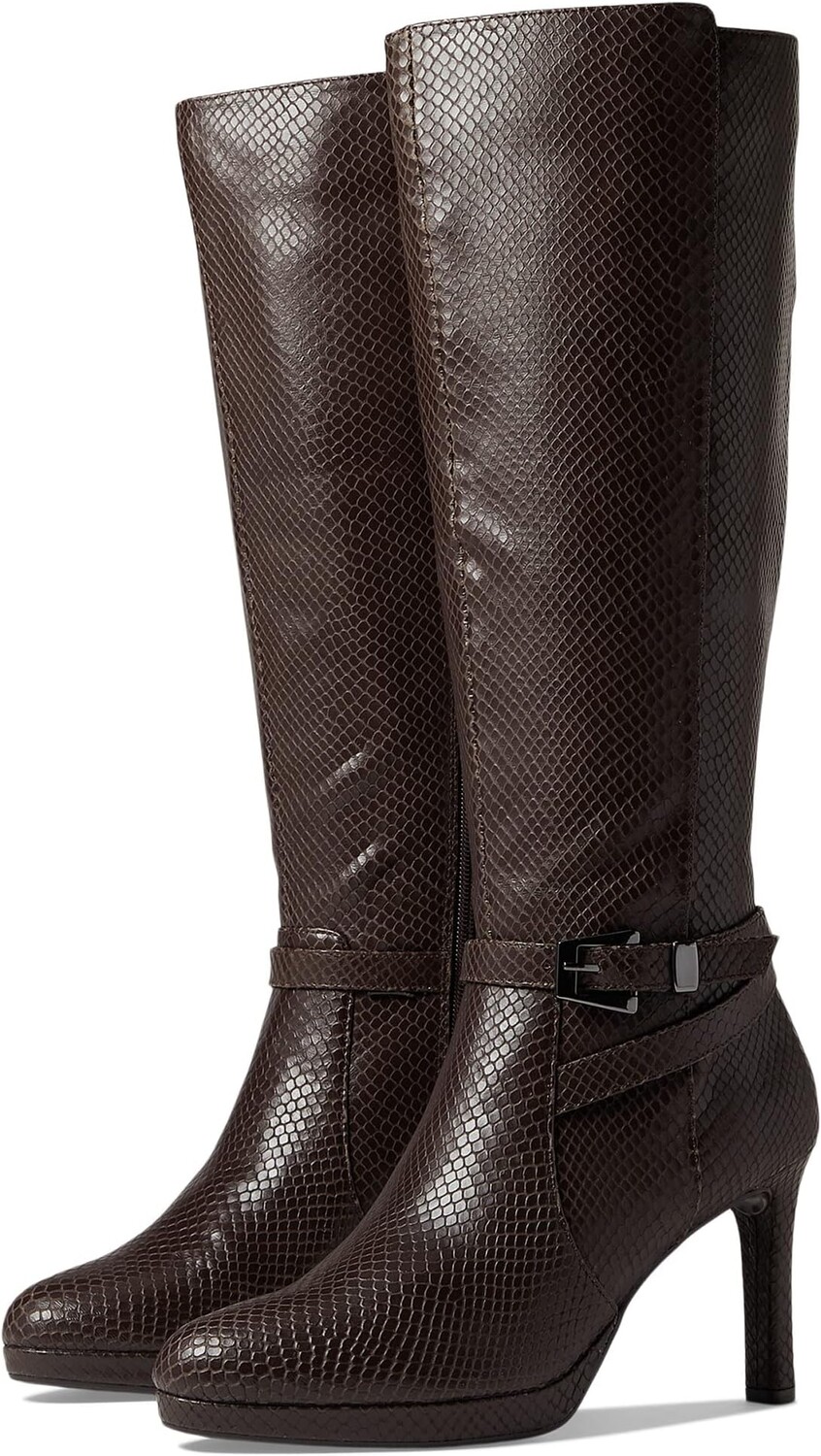 

Сапоги Taelynn Wide Calf Naturalizer, цвет Forest Brown Wide Calf Snake