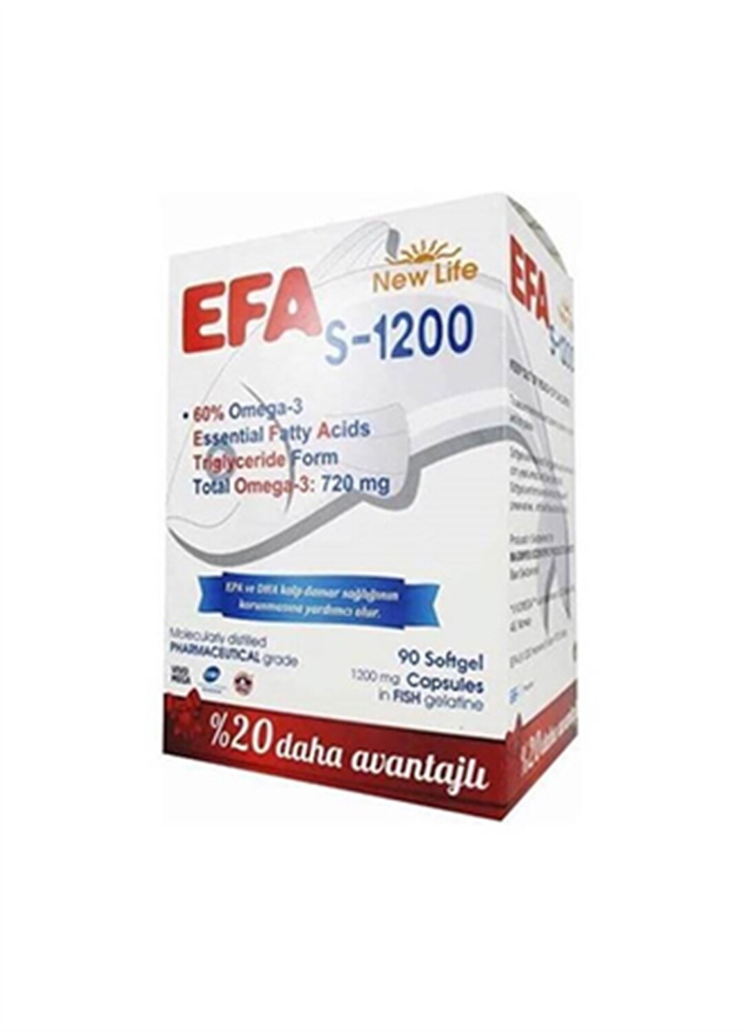 

New Life EFA S-1200 90 капсул