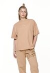 

Футболка с принтом ARENDAL LOGO HEAVY OVERSIZED TEE Pegador, песочный