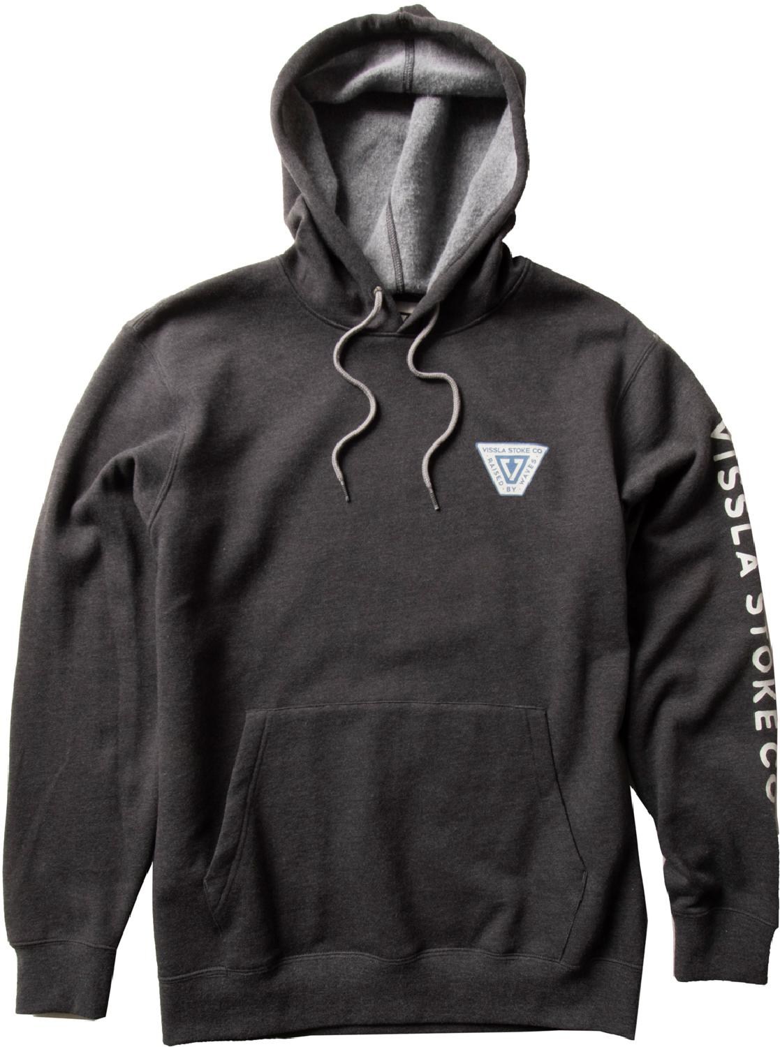 цена Пуловер с капюшоном Coastal Eco - Мужской VISSLA, черный