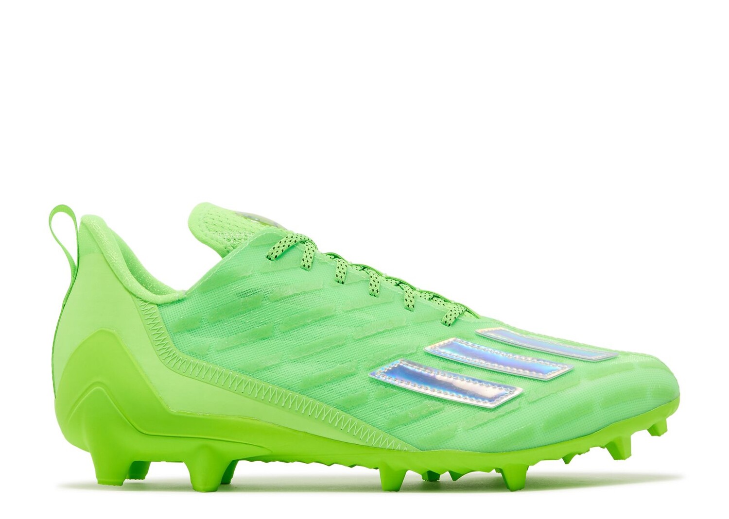 

Кроссовки adidas Adizero Cleats 'Team Solar Green Silver Metallic', зеленый