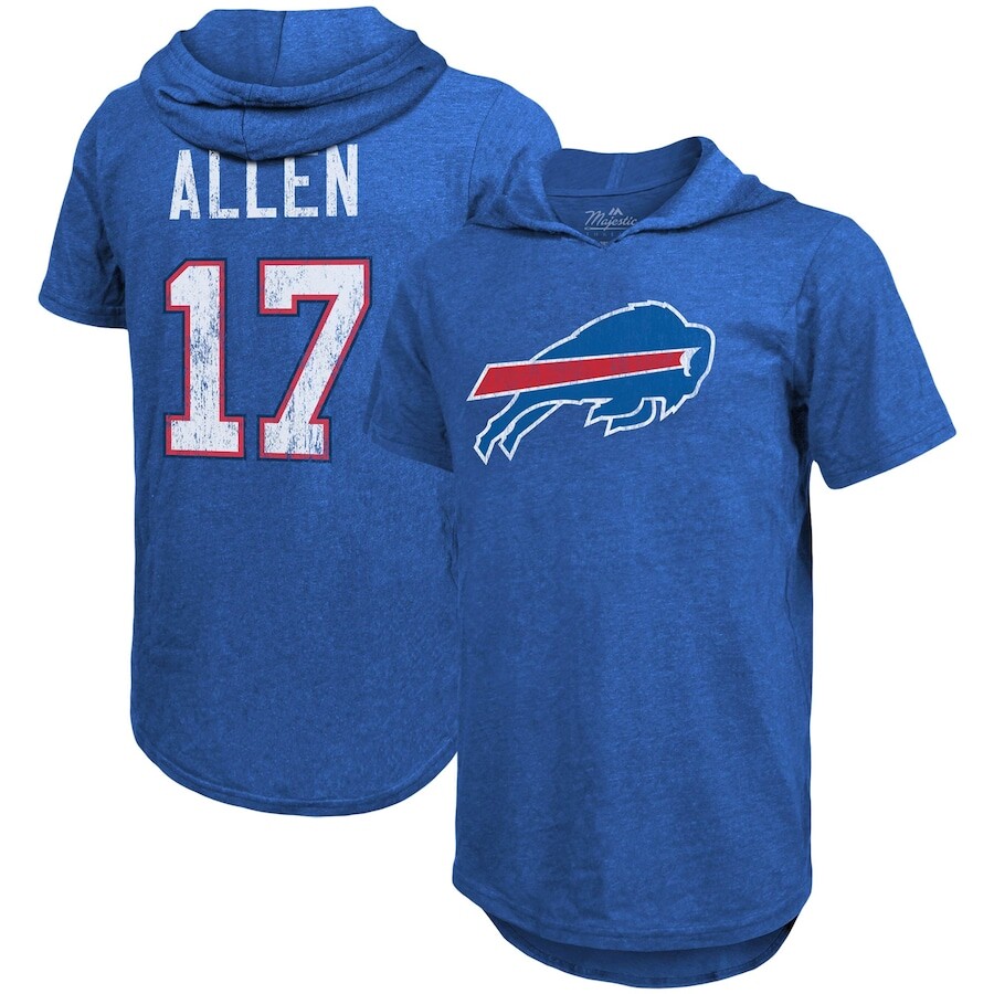 

Футболка с именем и номером Majestic Threads Buffalo Bills, роял