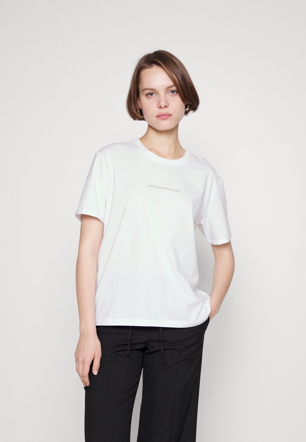 

Футболка Basic Moss Copenhagen, белый