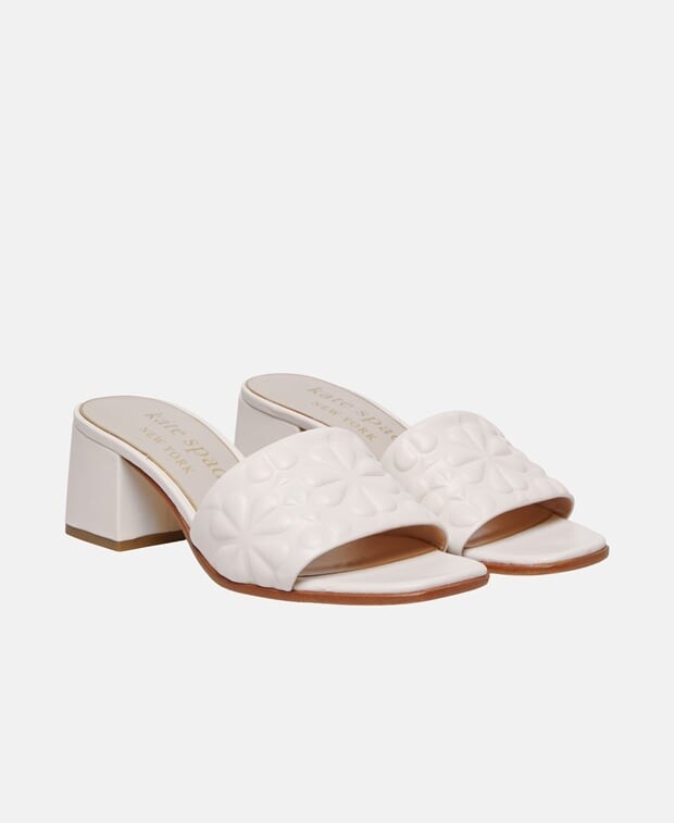 

Босоножки на каблуке Kate Spade, экрю