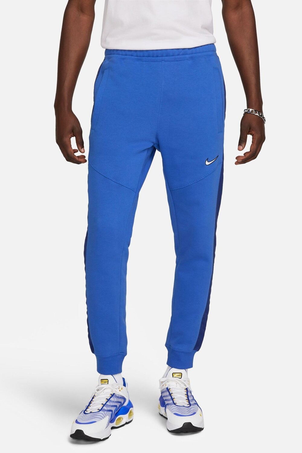 

Спортивные джоггеры в стиле колор-блок Nike, синий