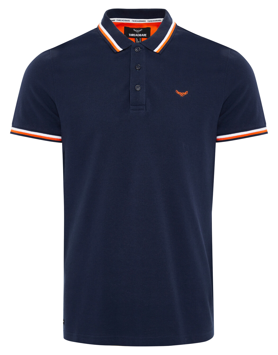 

Поло Threadbare Kurzarm Polo THB Polo Power, синий