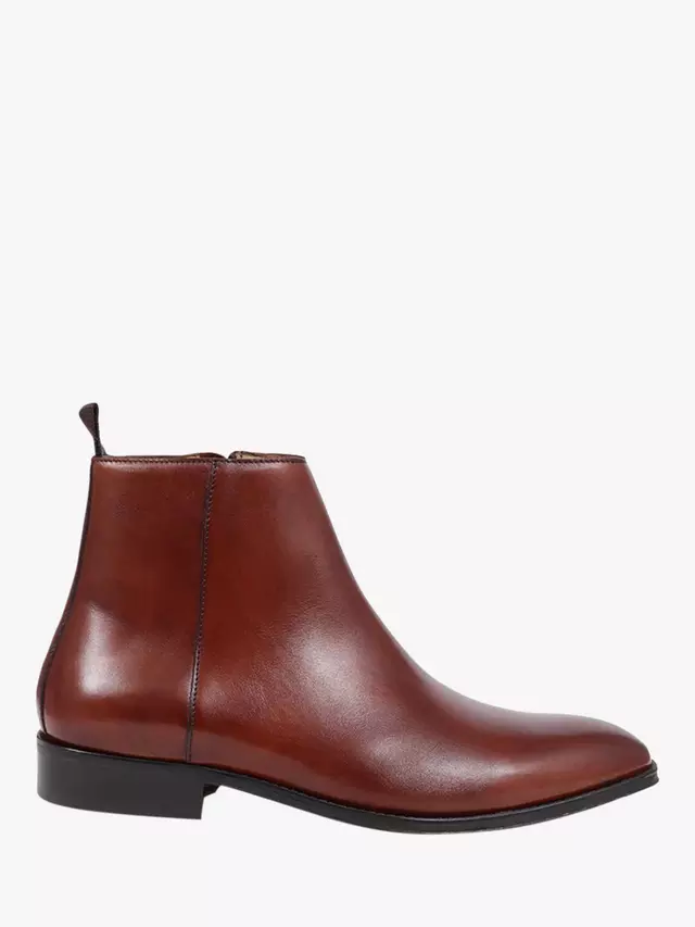 

Ботинки Jones Bootmaker Flaxen Leather Ankle, цвет chestnut
