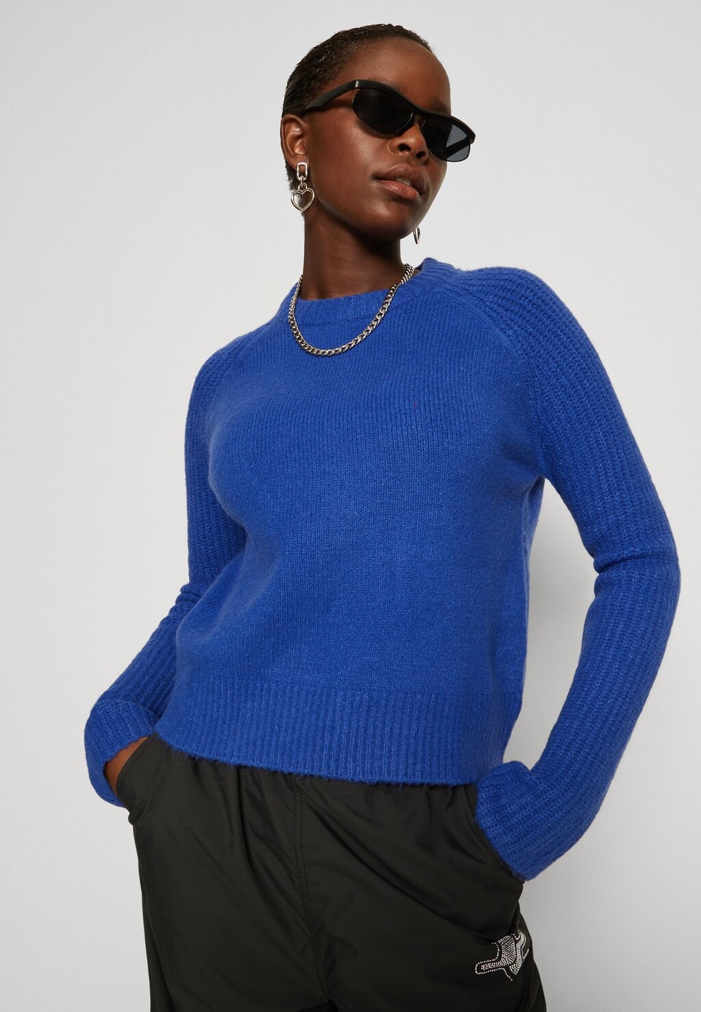 

Джемпер Crew Neck Long Sleeve Jumper Even&Odd, синий