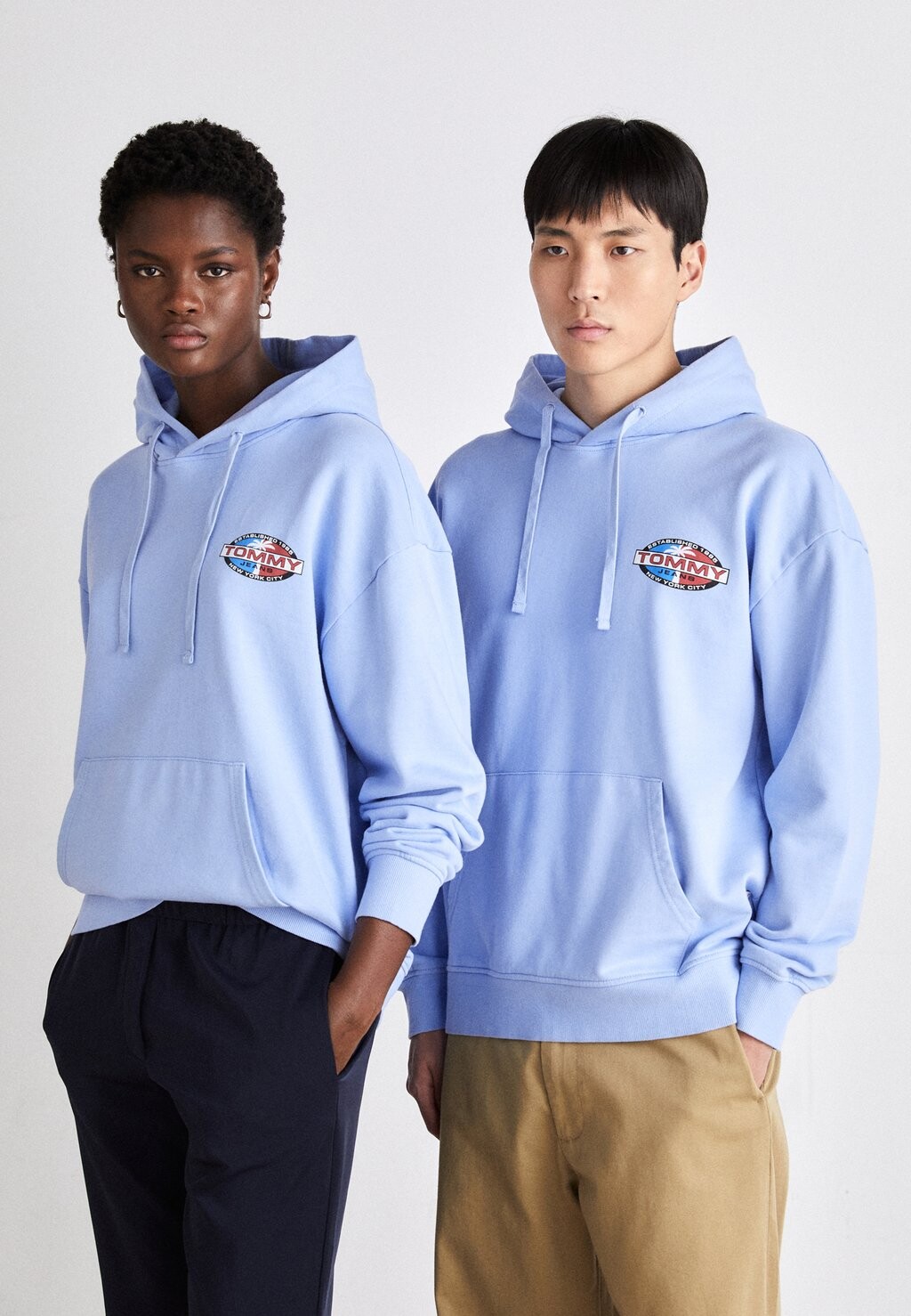 

Толстовка Boardsports Hood Unisex Tommy Jeans, цвет moderate blue