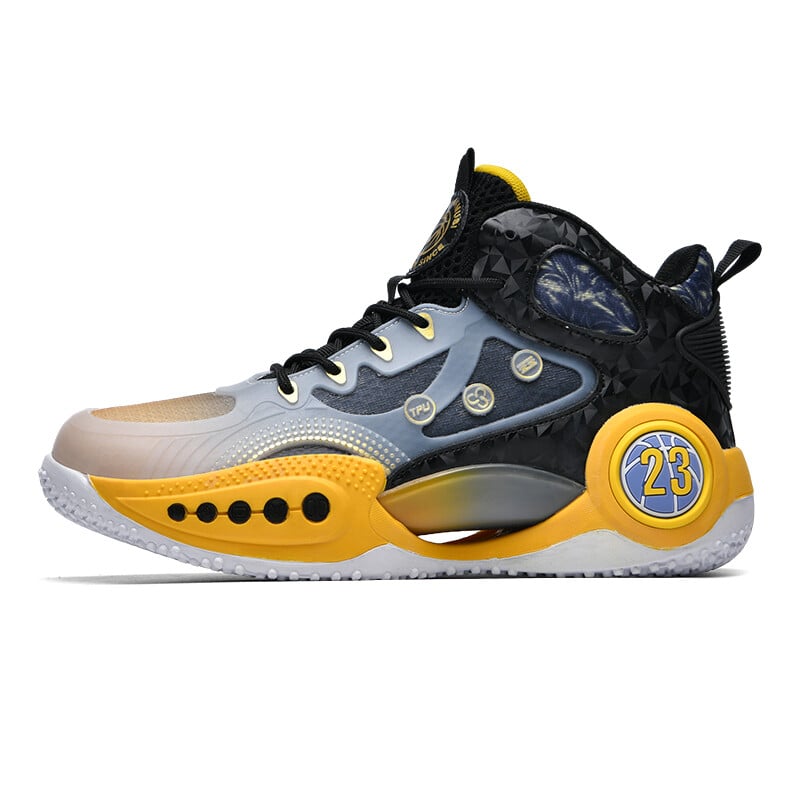 

Баскетбольные кроссовки Basketball Shoes Unisex Mid-Top Black-Tailed Deer, цвет Light greenish yellow