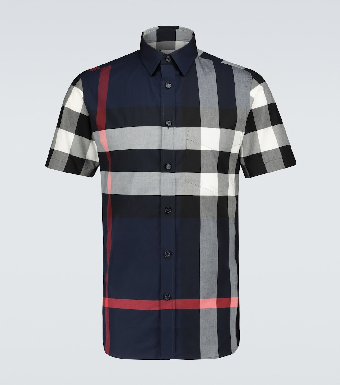 

Клетчатая рубашка Somerton Burberry, синий