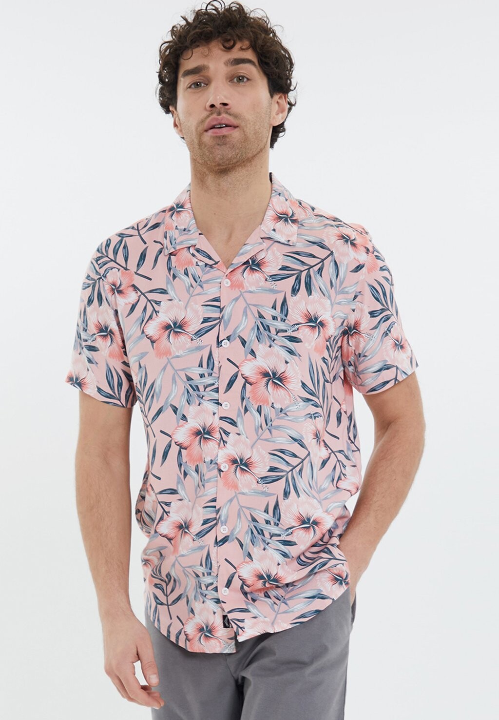 

Рубашка Slv Atoll Threadbare, розовый