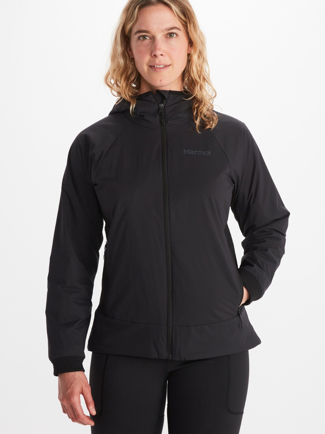 

Утепленная толстовка Novus LT Hybrid – женская Marmot, черный