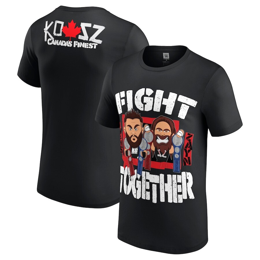 

Футболка с коротким рукавом WWE Authentic Sami Zayn, черный