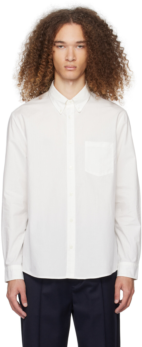 

Белая рубашка Эдуарда A.P.C., цвет White