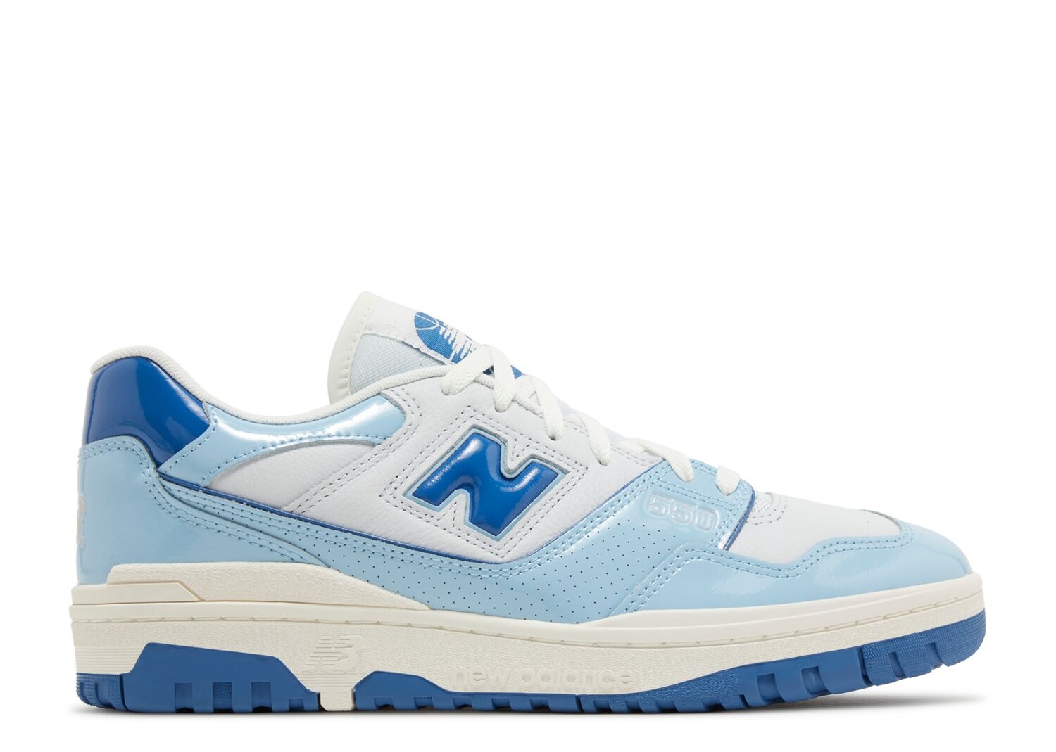 

Кроссовки New Balance 550 'Patent Leather Pack - Chrome Blue', синий